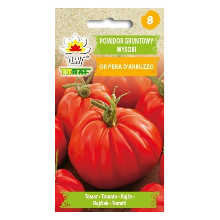 Pomidor gruntowy wysoki Or Pera d`Arbuzzo 0,5g TORAF