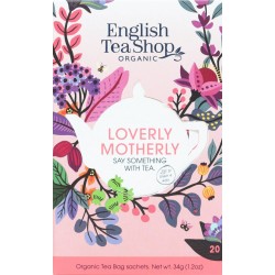 LOVERLY MOTHERLY Herbata DLA MAMY MIX 5 SMAKÓW 20 saszetek English Tea Shop