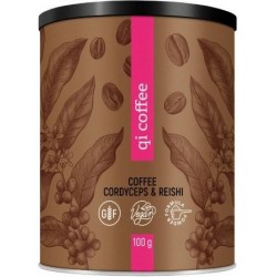 QI COFFEE Kawa, Kordyceps, Reishi 100g Energy