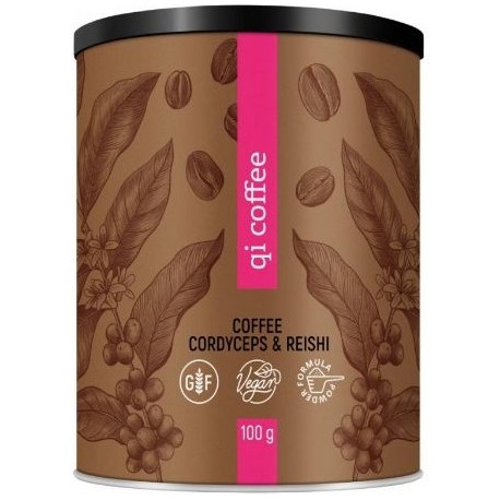 QI COFFEE Kawa, Kordyceps, Reishi 100g Energy