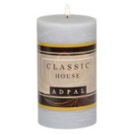 Świeca pieńkowa CLASIC HOUSE popiel 120/70 RUSTIK AROMAT Adpal