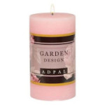 Świeca pieńkowa GARDEN DESIGN różana 120/70 RUSTIK AROMAT Adpal