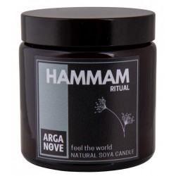 Naturalna sojowa świeca HAMMAM RITUAL 100ml Arganove