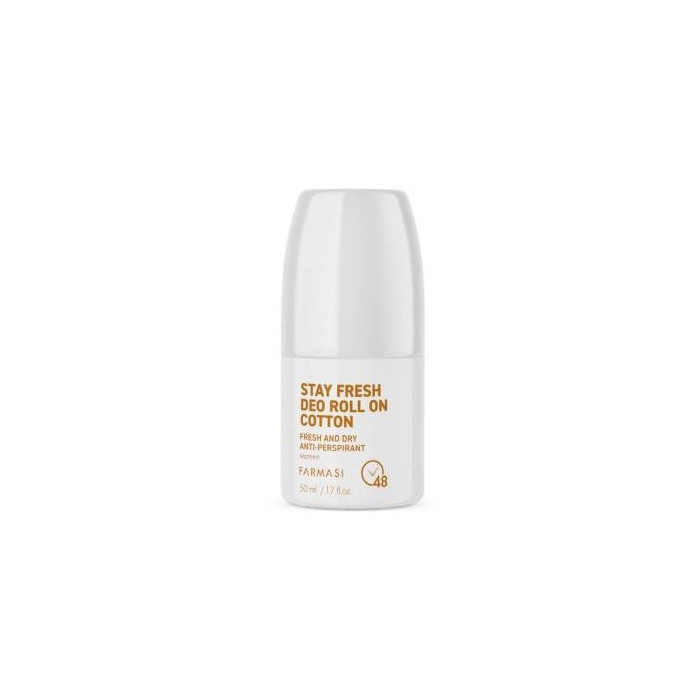 Dezodorant damski w kulce COTTON 50ml Farmasi Stay Fresh