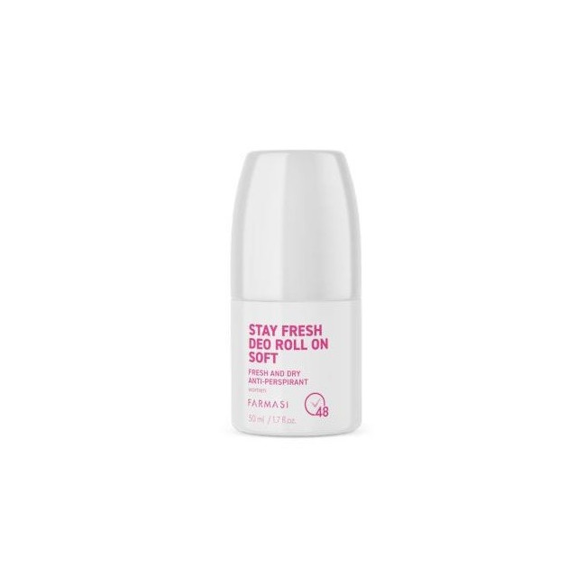 Dezodorant damski w kulce SOFT 50ml Farmasi Stay Fresh