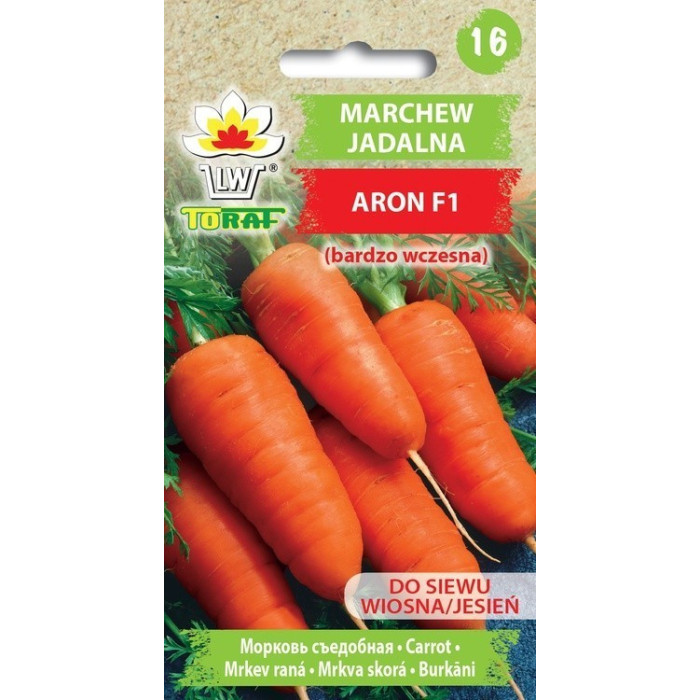 Marchew jadalna Aron F1 2g TORAF