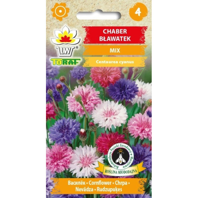 Chaber bławatek mix 2g TORAF
