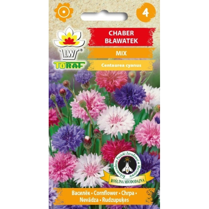Chaber bławatek mix 2g TORAF