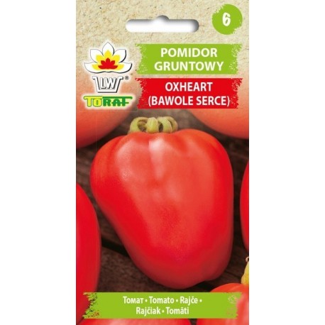 Pomidor gruntowy Oxheart 0,5g TORAF