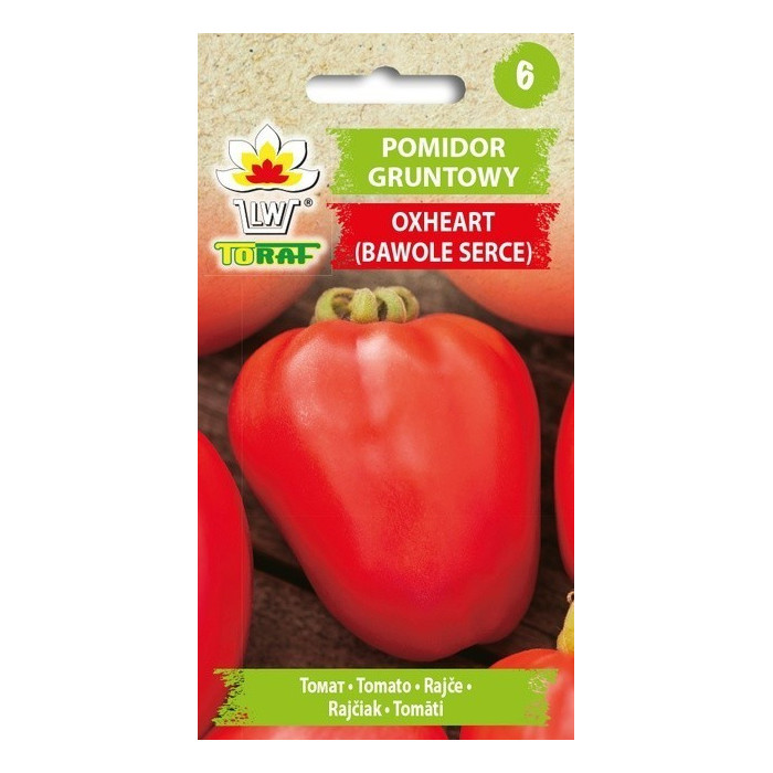Pomidor gruntowy Oxheart 0,5g TORAF