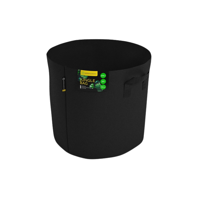 Doniczka materiałowa 39l 38x38xh35cm Herbgarden Jungle Bag Round
