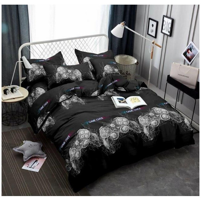 Komplet pościeli 3 częściowy GAME OVER 160x200cm Antonio