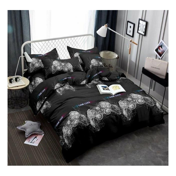 Komplet pościeli 3 częściowy GAME OVER 160x200cm Antonio