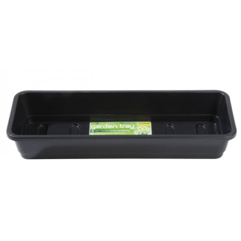 Taca uprawowa Garland czarna 37x13,5xh6cm