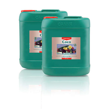 Nawóz Canna Coco A/B 2x 10L - odżywka bazowa do uprawy w kokosie