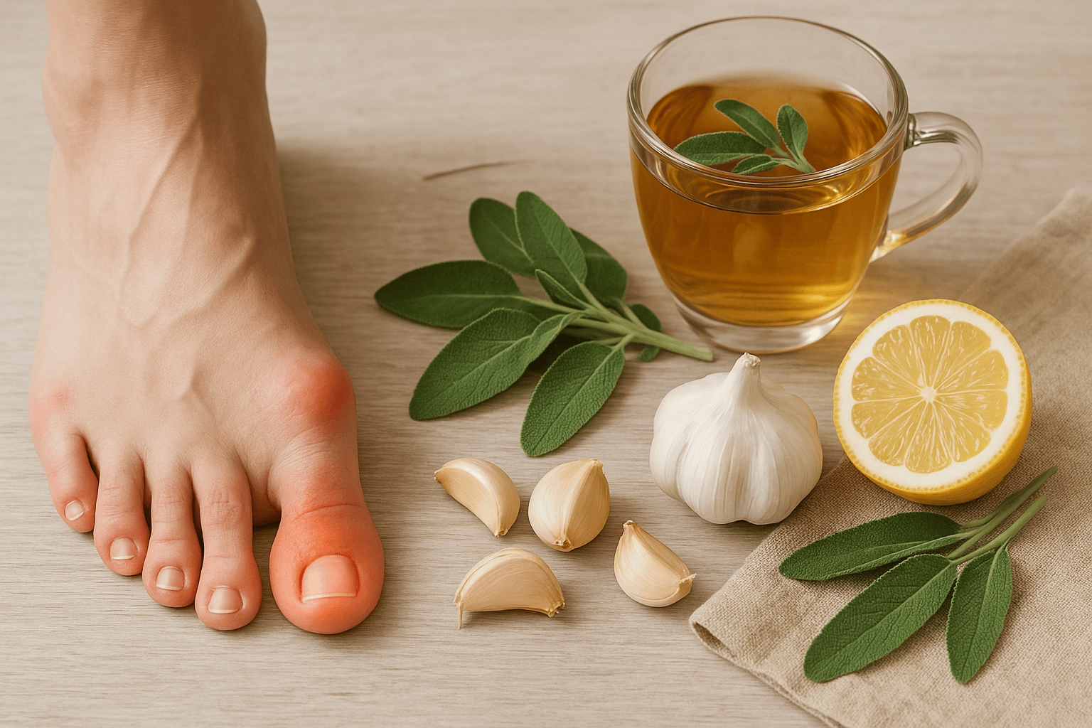 Naturalne sposoby na ostrogę piętową, haluksy i dnę moczanową